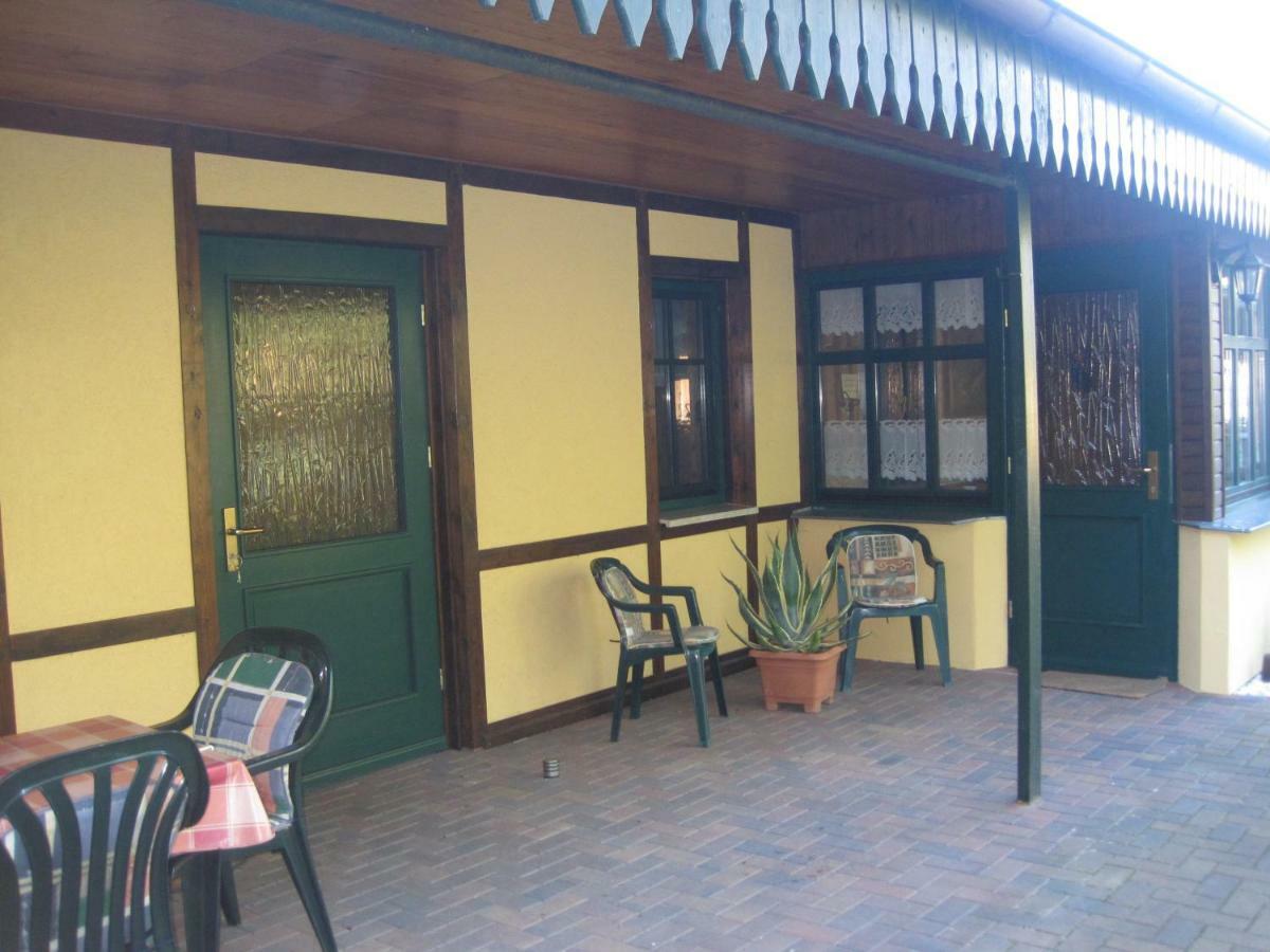 Pension Zum Weissen Hirsch Reitwein Экстерьер фото