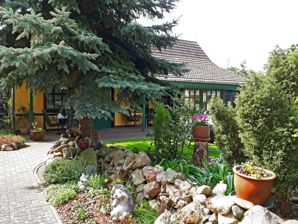 Pension Zum Weissen Hirsch Reitwein Экстерьер фото
