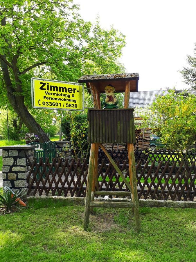 Pension Zum Weissen Hirsch Reitwein Экстерьер фото