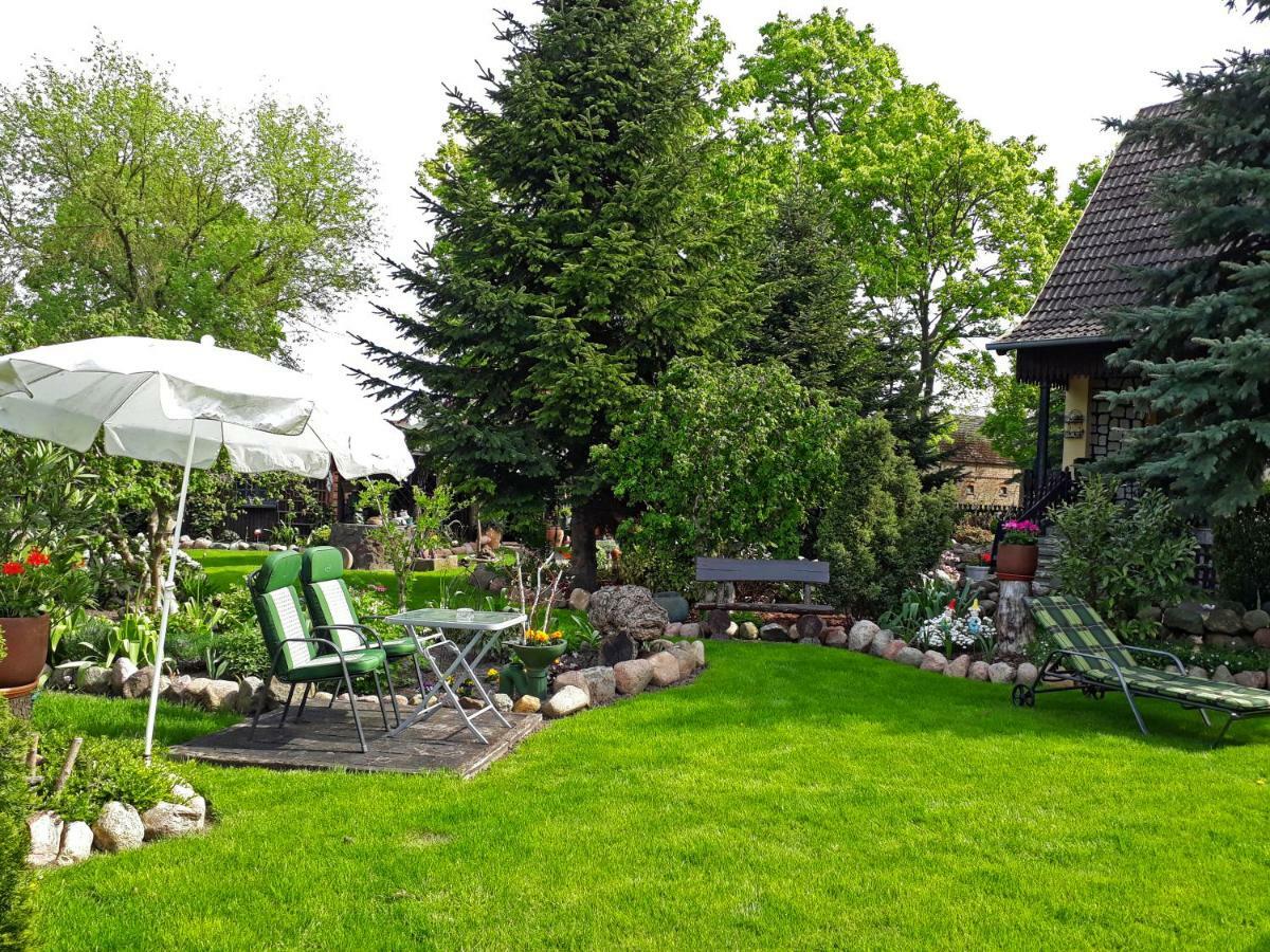 Pension Zum Weissen Hirsch Reitwein Экстерьер фото